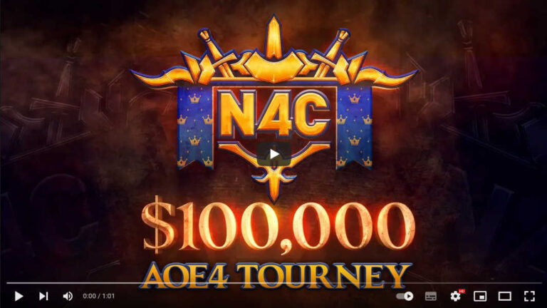 AOE4: Nuevo Torneo N4C con $100K en Premios
