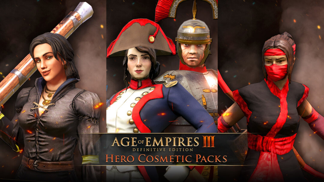 Age of Empires III: Definitive Edition Cosmetic Packs!