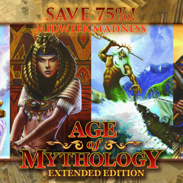 Age of Mythology Rebajado en Steam: 75%!!