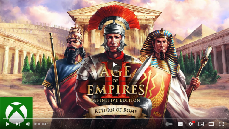 Disponible nuevo DLC AOE2: Return of Rome
