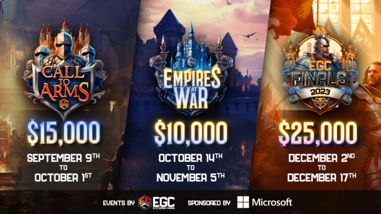 EGC Age of Empires IV Anuncia Nuevos Torneos